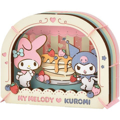 Ensky Sanrio Paper Theater - PT-301 Kuromi and My Melody Uki Uki Everyday