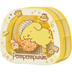 Ensky Sanrio Paper Theater - Nemu Nemu Pudding PT-304 Pompompurin