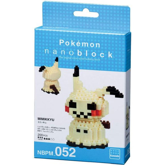 Kawada Nanoblock Pokemon Series Mimikyu Micro-Sized Building Block Set