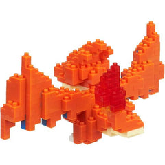 Kawada Nanoblock Pokemon Series Mega Charizard Y Micro-Sized Building Block Set