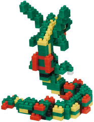 Kawada Nanoblock Pokemon Series Rayquaza Micro-Sized Building Block Set