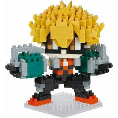 Kawada Nanoblock Charanano My Hero Academia Katsuki Bakugo Building Block Set