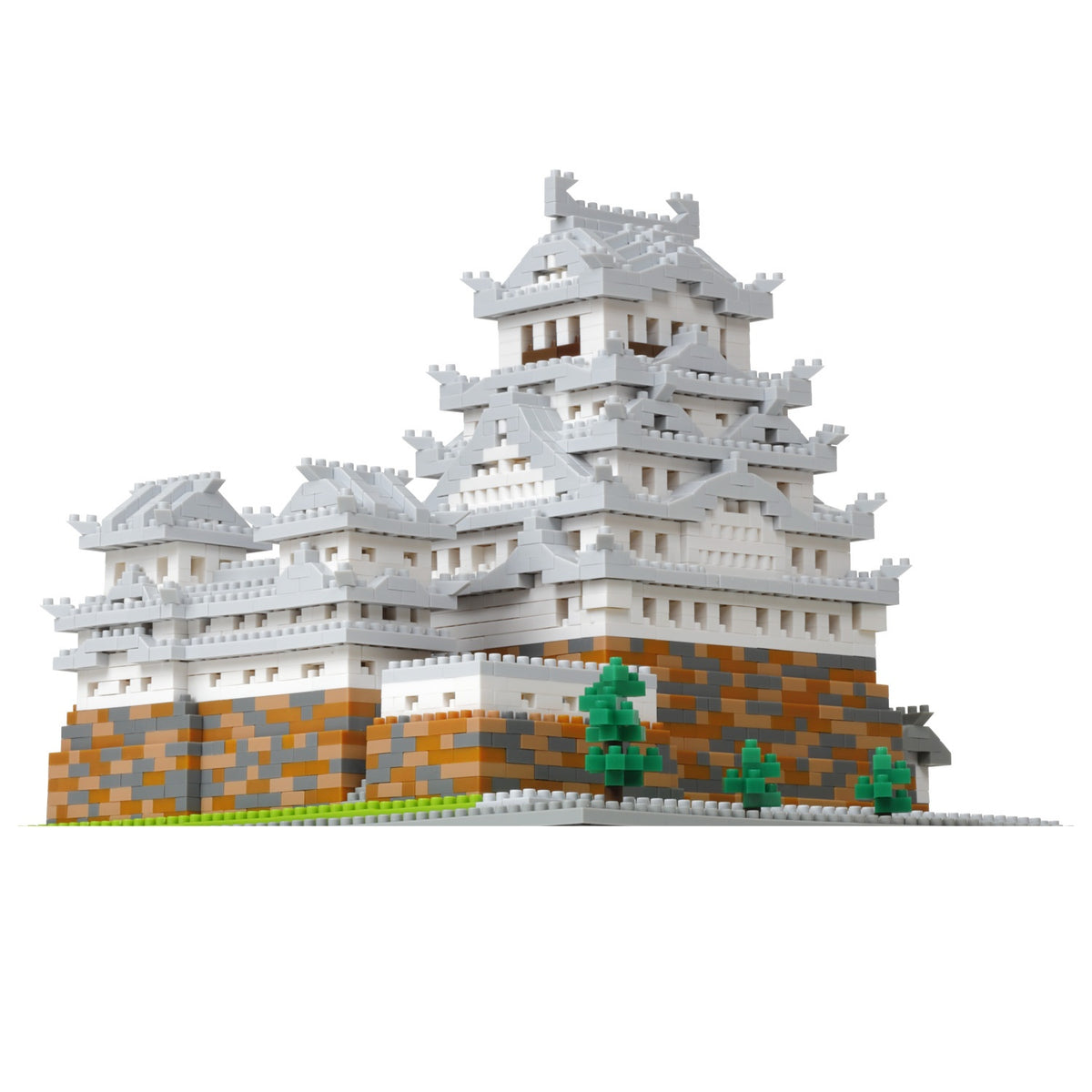 If you love building blocks, then you don't wanna miss Nanoblocks!

These micro-sized building blocks can present a challenging build, but the result is a detailed piece at a size that's easy to display around the house! This amazing set builds into the famous Hemiji Castle of Japan, and will be 155mm tall when completed. Challenge yourself to this fun Nanoblock today!

Nanoblock Skill Level: 5/5
Completed Size: About 204mm x 165mm x 200mm
Number of Pieces: 2,750