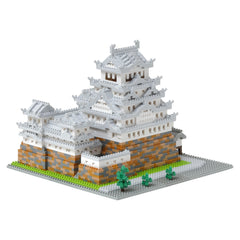 Kawada Nanoblock World Famous Building Series Himeji Castle Deluxe Edition Micro-Sized Advanced Building Block Set