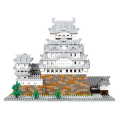 Kawada Nanoblock World Famous Building Series Himeji Castle Deluxe Edition Micro-Sized Advanced Building Block Set