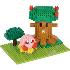 Kawada Nanoblock Kirby Sights to See Series Dream Land Micro-Sized Building Block Set