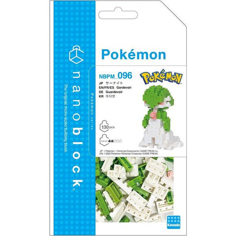 Kawada Nanoblock Pokemon Series Gardevoir Micro-Sized Building Block Set | Galactic Toys & Collectibles
