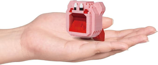 Kawada Nanoblock Kirby Series Inhaling Kirby Micro-Sized Building Block Set