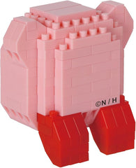 Kawada Nanoblock Kirby Series Inhaling Kirby Micro-Sized Building Block Set