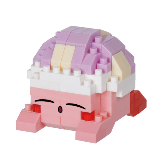 This "Nano Block" set allows you to build your very own palm-sized figure of a peacefully snoozing Kirby! You can decorate it when it's completed, if you like. Order yours today!