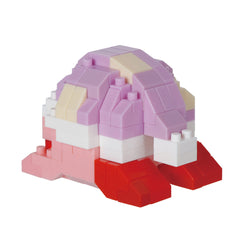 Kawada Nanoblock Character Collection Series Sleeping Kirby Micro-Sized Building Block Set