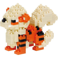 Kawada Nanoblock Pokemon Series Arcanine Micro-Sized Building Block Set