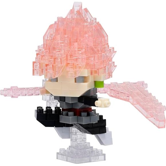 Goku Black Super Saiyan Rosé from Nanoblock's Dragon Ball Series stands approximately 2.59" tall and has 190 pieces

Difficulty level is 3. This kit features all the details one would expect.