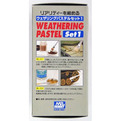 GSI Creos Mr. Hobby PP101 Weathering Pastel Set 1 - Powdered Pastels | Galactic Toys & Collectibles