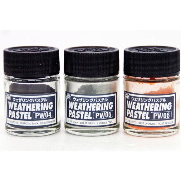 GSI Creos Mr. Hobby PP102 Weathering Pastel Set 2 - Powdered Pastels | Galactic Toys & Collectibles