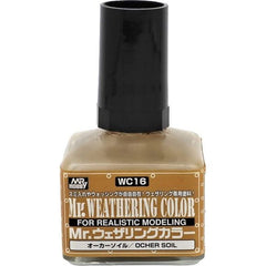 GSI Creos MR. Hobby WC16 Ocher Soil Weathering Color 40ml Paint | Galactic Toys & Collectibles