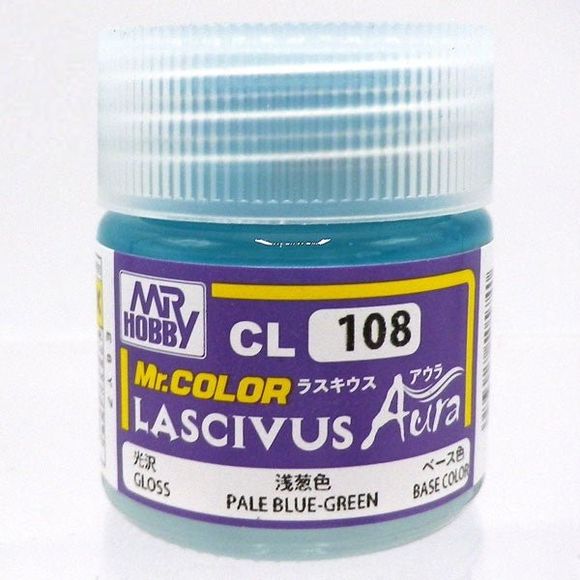 GSI Creos MR. Hobby Mr Color Lascivus Aura CL108 Pale Blue-Green 10ml Gloss | Galactic Toys & Collectibles