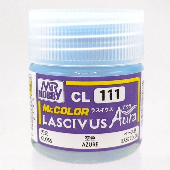 GSI Mr. Color Lascivus Azure 10ml Gloss Paint.

Continental US Shipping Only, ground transport only.  No Expedited shipping.