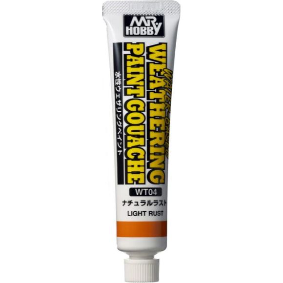 A safe water-based weathering paint.

The paint comes in a tube and is used while being diluted with water or a dedicated diluent.
You can apply it as it is, or with water or thinner, used for staining or washing

20ml