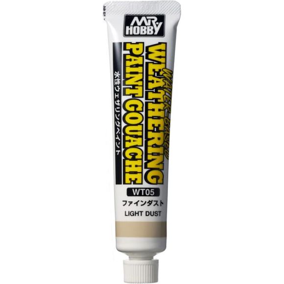 GSI Creos Mr. Hobby Weathering Paint Gouache WT05 Fine Dust 20ml Tube | Galactic Toys & Collectibles