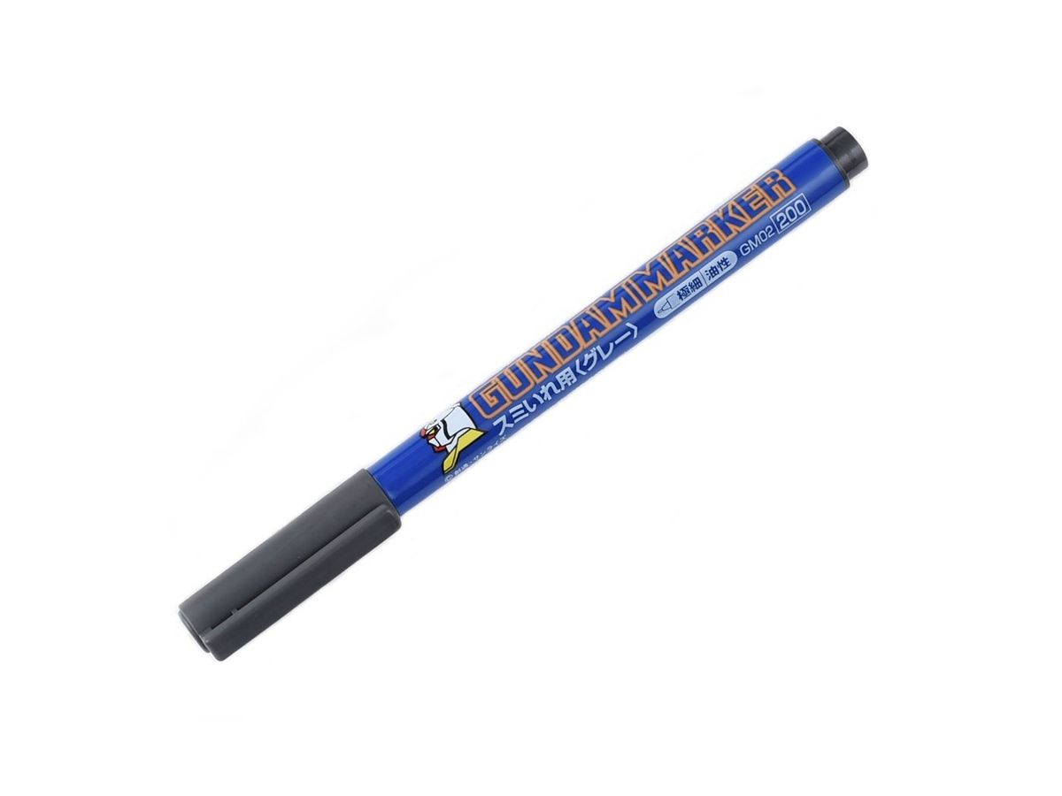 The Gundam Marker Smell / Ultra Fine Type is used for Gunpla concave lines and indentations to create a crisp, three-dimensional look.
You can easily upgrade the realistic look of your model without painting.
The protruding part can be erased with an eraser on top of unpainted parts.
There are 3 different colors, so please use it according to the color and expression of the object you are painting.