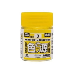 GSI Creos MR. Hobby HCR03 Ironomoto Color Source Yellow for Aqueous Hobby Color 18mL Additive | Galactic Toys & Collectibles
