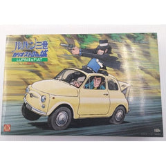 Gunze Lupin III & Fiat (500)  1/24 Scale Model Kit | Galactic Toys & Collectibles