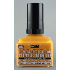 GSI Creos MR. Hobby WC10 Filtering Yellow Weathering Color Filter 40ml Paint | Galactic Toys & Collectibles