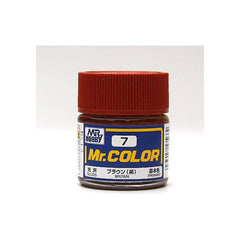 GSI Creos MR. Hobby Mr Color MR-007 Brown 10mL Primary Gloss Paint | Galactic Toys & Collectibles