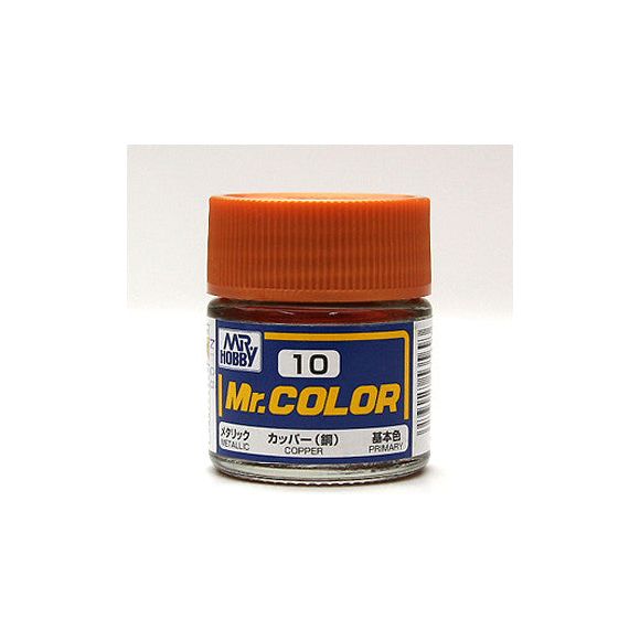GSI Creos MR. Hobby Mr Color MR-010 Copper 10mL Primary Gloss Paint | Galactic Toys & Collectibles