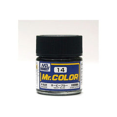 GSI Creos MR. Hobby Mr Color MR-014 Navy Blue 10mL Primary Gloss Paint | Galactic Toys & Collectibles