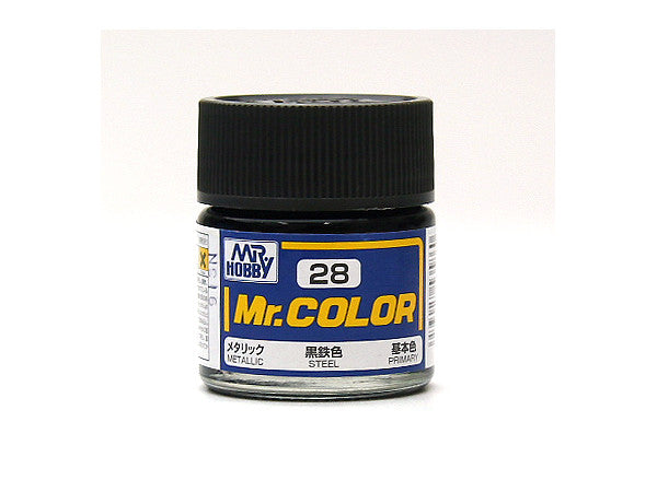 Mr Color paint, suitable for hand brushing & airbrushing, with good adhesion & fast drying is one of the finest scale modelling / hobby paints available. Solvent-based Acrylic, thin with Mr Color Thinner or Mr Color Levelling Thinner. Treat paint as a lacquer. 10ml screw top bottle.

1 - 2 coats are recommended when brush painting
2 - 3 coats when using an air brush - after diluting to a ratio of 1 (Mr.Color) : 1-2 (Mr. thinner).
Mix in 5 - 10% of Flat Base to make glossy colors semi-glossy.
Mix in 10 - 20%