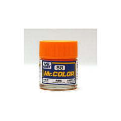 GSI Creos MR. Hobby Mr Color MR-058 Orange Yellow 10mL Semi-Gloss Paint | Galactic Toys & Collectibles