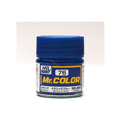 GSI Creos MR. Hobby Mr Color MR-076 Metallic Blue 10mL Primary Metallic Paint | Galactic Toys & Collectibles