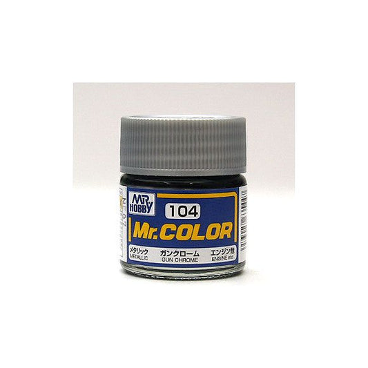 Mr Color paint, suitable for hand brushing & airbrushing, with good adhesion & fast drying is one of the finest scale modelling / hobby paints available. Solvent-based Acrylic, thin with Mr Color Thinner or Mr Color Levelling Thinner. Treat paint as a lacquer. 10ml screw top bottle.

1 - 2 coats are recommended when brush painting
2 - 3 coats when using an air brush - after diluting to a ratio of 1 (Mr.Color) : 1-2 (Mr. thinner).
Mix in 5 - 10% of Flat Base to make glossy colors semi-glossy.
Mix in 10 - 20%