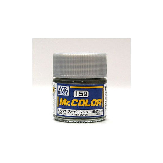 GSI Creos MR. Hobby Mr Color MR-159 Super Silver 10mL Primary Metallic Paint | Galactic Toys & Collectibles