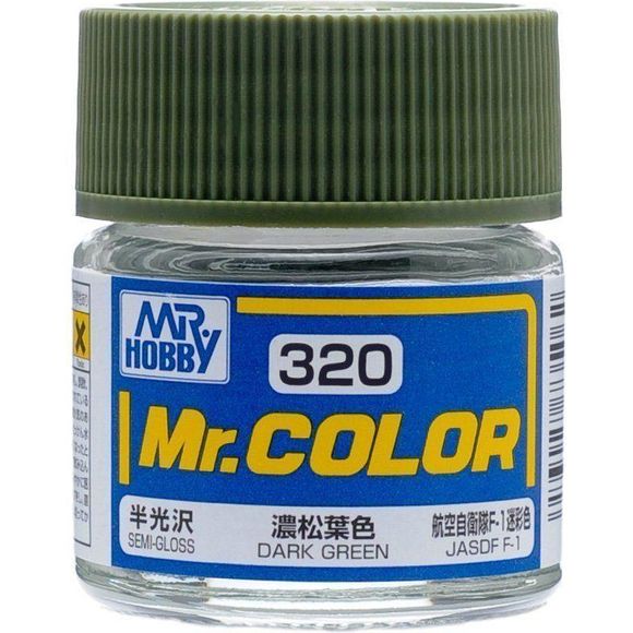 GSI Creos MR. Hobby Mr Color C320 Dark Green 10mL Semi-Gloss Paint | Galactic Toys & Collectibles