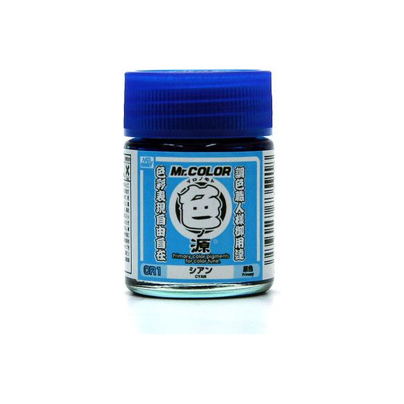 GSI Creos MR. Hobby Mr Color CR1 Cyan 10mL Paint | Galactic Toys & Collectibles