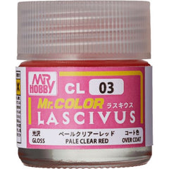 GSI Creos MR. Hobby Mr Color Lascivus CL03 Pale Clear Red 10ml Bottle Gloss Paint | Galactic Toys & Collectibles