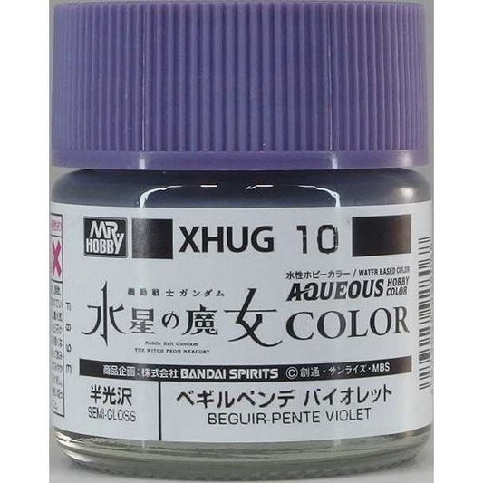 The MS color that appears in the acclaimed "Mobile Suit Gundam: Witch of Mercury" is now available in water-based hobby colors!
Mr Color paint, suitable for hand brushing & airbrushing, with good adhesion & fast drying is one of the finest scale modelling / hobby paints available. Solvent-based Acrylic, thin with Mr Color Thinner or Mr Color Levelling Thinner. Treat paint as a lacquer. 10ml screw top bottle.