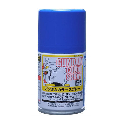GSI Creos Gunze Mr. Hobby SG13 Mr Gundam Color AEUG MS Blue Aerosol Spray 100ml | Galactic Toys & Collectibles