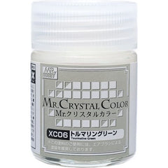 GSI Creos Mr. Hobby Mr Crystal Color XC06 Tourmaline Green 18mL Lacquer Paint | Galactic Toys & Collectibles