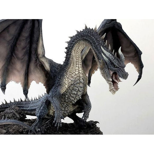 This majestic figure of the powerful Fatalis from Monster Hunter is intensely detailed, and is over 12 inches tall and almost 19 inches wide!