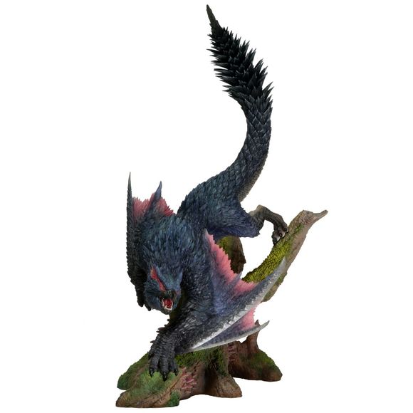 Ever since its first appearance as the main monster in "Monster Hunter Portable 2nd G," the Narcacuga has always ranked high in popularity polls of the monsters; and now it's finally getting a Figure Builder Creator's Model from Capcom! This fearsome beast stalks toward its prey, hissing angrily with its tail bristling. This figure is loaded with the intense level of detail we've come to expect from this figure lineup. Approximately 29cm (11.41") x 21cm (8.27") x 17cm (6.7").