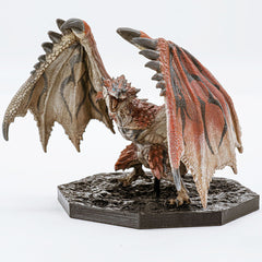 The mighty Fire Wyvern Rathalos helps Capcom debut their new "Monster Hunter" figure series! The CUBE series focuses on easy-to-collect prices and quality, with all the detail cultivated in their high-end models, featuring sculpting and coloring created by top artists! 

[Figure Size]: Approximately 5.7in x 4.1in x 4in, including base

Collect the rest of the set:
- Zinogre
- Malzeno
- Amatsu