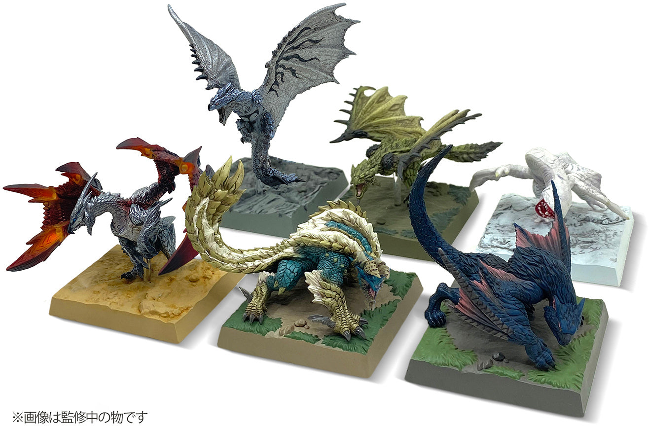 More popular beasts from the "Monster Hunter" game series are on the way thanks to Capcom's "Figure Builder Monster Hunter Monster Collection Gallery" lineup! Each one of these amazingly detailed creatures comes with a base inspired by their environment in the games; there are six different figures to collect, and trade and you will receive one random

[Lineup]:

Zinogre
Nargacuga
Mysterious Valfalk
Rioreia
Furfur
Rathalos (rare species)