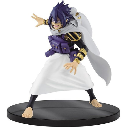 The eleventh volume of the My Hero Academia The Amazing Heroes is Tamaki Amajiki! Tamaki Amajiki is featured in a fighting pose while wearing his Hero Costume that has been painted with extreme detail.