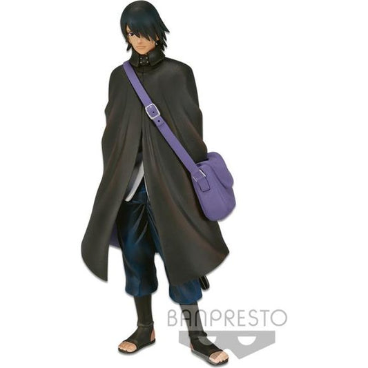 From the Boruto: Naruto Next Generations anime series comes a new figure of Sasuke! Sasuke stands over 6 inches tall and is sculpted with a cloak and satchel.