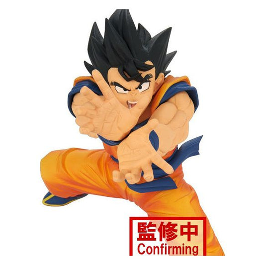 Add to your Dragon Ball Super collection with this Goku figure! This Super Zenkai Solid figure depicts Goku getting ready for a fight with great attention to detail.