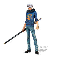 One Piece Chronicle Master Stars Piece Trafalgar Law From the hit One Piece anime series comes a figure of Trafalgar Law! He is sculpted in great detail and stands just over 10 inches.